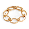 Gold Essentials Vermeil Large Oval Loops Bracelet