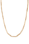 Gold Essentials Wave-Bar Link Necklace