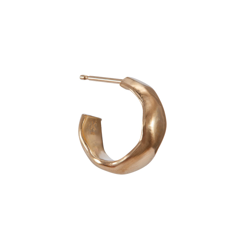 Gold Essentials Vermeil Small Huggie Hoop Earring